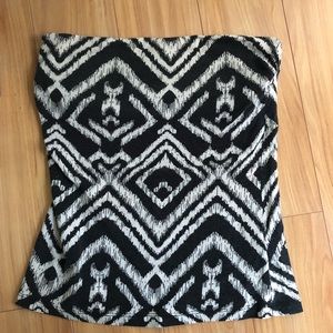 Boho Printed Tube Top